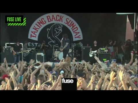 Taking Back Sunday "MakeDamnSure" (Live @ Warped Tour 2012)