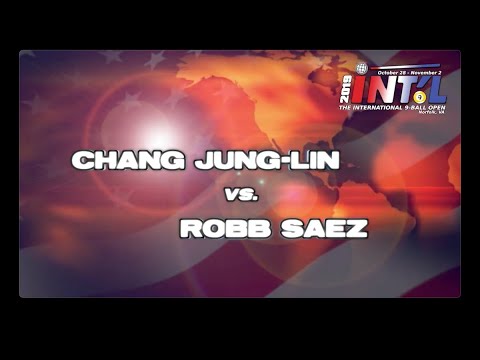JUNG LIN CHANG vs ROBB SAEZ - 2019 International 9-Ball Open