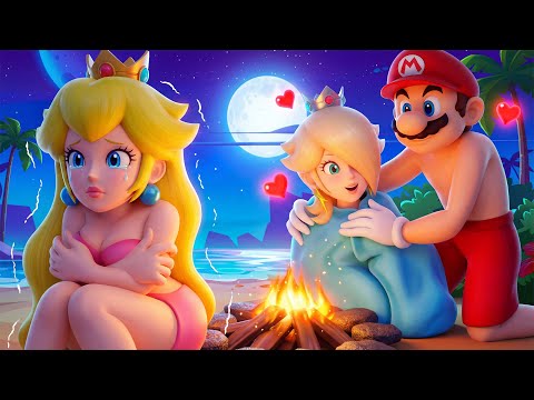 ¡Mario se enamora de Rosalina! ...¡No llores, Peach! | Súper Mario Bros La Película