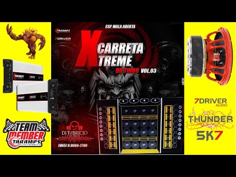 CD - Carreta Xtreme do tinho vol.03 Esp. MALA ABERTA 2K20 - DJ Fabricio Satisfaction