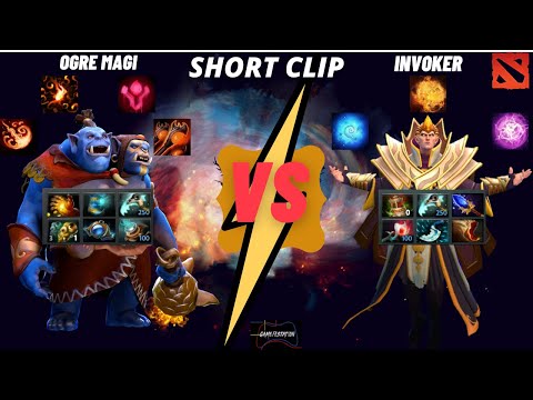 Dota 2 Short Clip | Ogre Vs Invoker | WTF Moment
