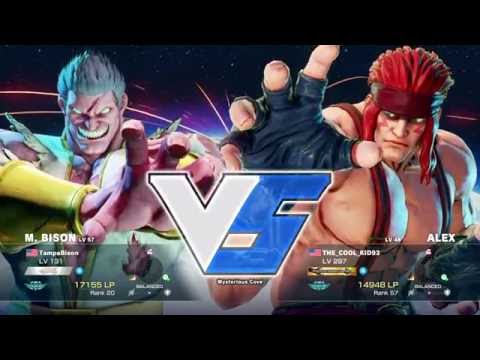 SFV - TampaBison (M.Bison) Vs THE_COOL_KID93 (Alex)