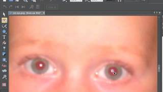 Removing Red Eye in Xara Designer Titles