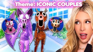 RECREATING ICONIC COUPLES 99 NIGHTS IN THE FOREST THEMES in DRESS TO IMPRESS...