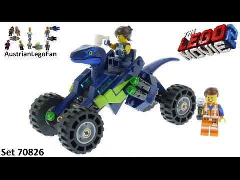 Vidéo LEGO The LEGO Movie 70826 : Le tout-terrain Rextrême de l'espace Rex !
