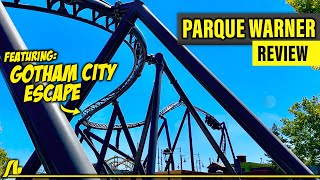 PARQUE WARNER MADRID & The EPIC New Blitz Coaster: Batman Gotham City Escape