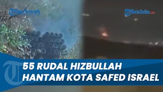 Kota di Israel Dibuat Hancur Buntut Serangan 55 Rudal Hizbullah Hujani Ibu Kota Metropolitan Safed