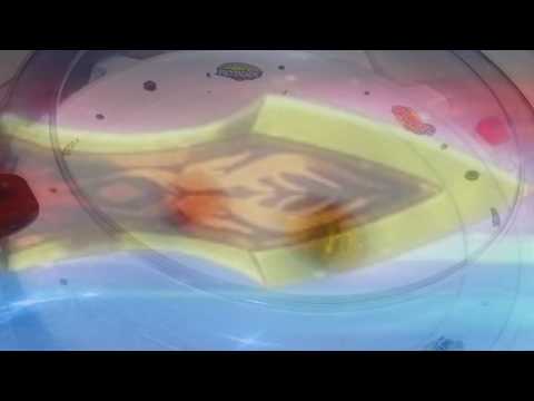 Beyblade Burst battle: Storm Spriggan K.U. vs Xeno Xcalibur M.I. Shu vs Xhaka