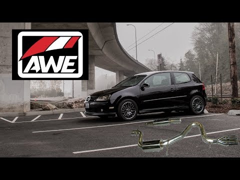 AWE Tuning Exhaust MK5 Rabbit And MK6 Golf 2.5 Inside And Outside