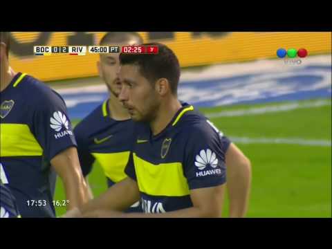 Boca Juniors 1 - 3 River Plate - Fecha 24 Torneo Argentino 2016/17