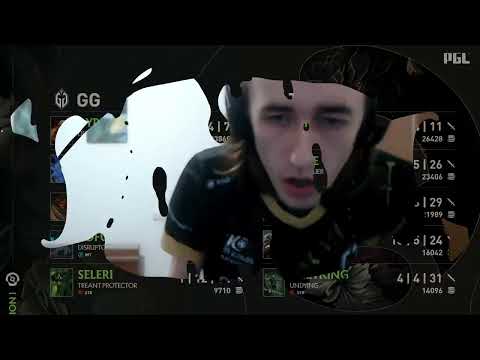 Quinn's tilted reaction after getting wiped (Tundra vs Gaimin Gladiators)