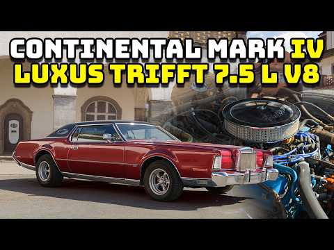 Lincoln Continental Mark IV | Luxus Klassiker aus den USA im TEST | 7.5L V8 Big Block