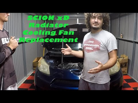 HOW TO: Scion xD Radiator Cooling Fan Replacement
