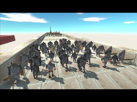 Race to eat 50 MUTANT PRIMATES - Animal Revolt Battle Simulator