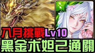[情報] 八月挑戰 LV.9 LV.10 黑金木妲己 by堯