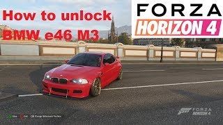 Forza Horizon 4 How to unlock BMW e46 M3 (rocket bunny bodykit and 974HP)