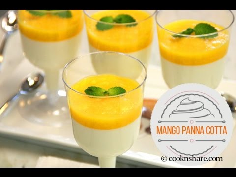 Mango-Panna-Cotta – einfach und leicht