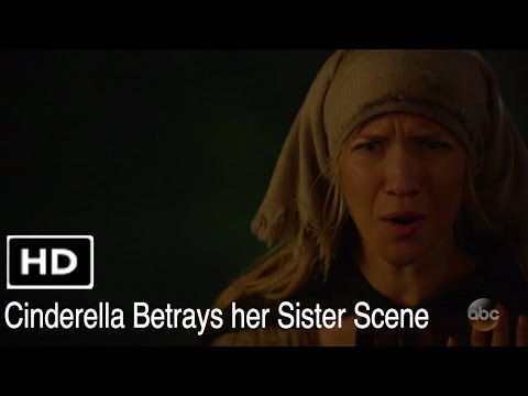 Once Upon a Time 6x03 "Cinderella Betrays her Sister" Scene Season 6 Episode 3