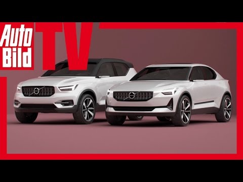 Volvo zeigt Zunkunfts-Studien (2017) - Ausblick auf XC40, V40 und S40