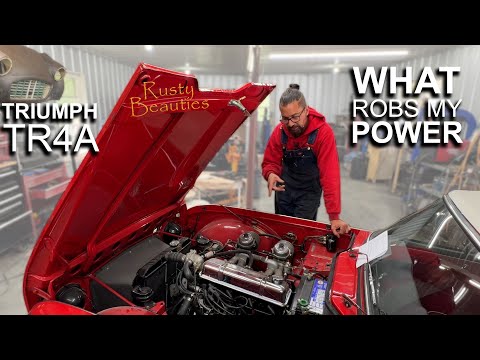 TR4A Runs Rough and no power - Can we figure it out?