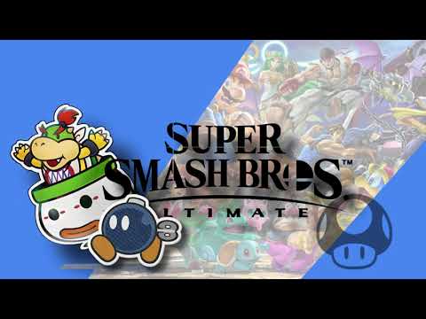 Paper Mario The Origami King Overlook Tower Under Fire  - Super Smash Bros . Ultimate