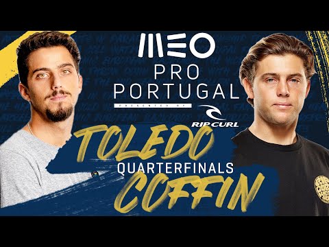Filipe Toledo vs Conner Coffin MEO Pro Portugal - Quarterfinals Heat Replay