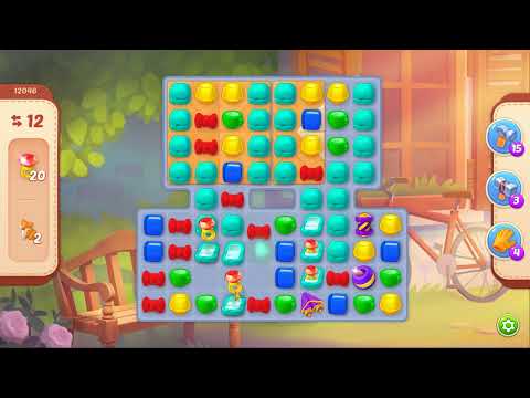 Homescapes Level 12046 No Boosters Gameplay #Bubunka