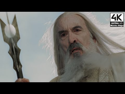 LOTR: The Return of the King 4K (2003) - The Voice of Saruman (01/15) | 4K Clips