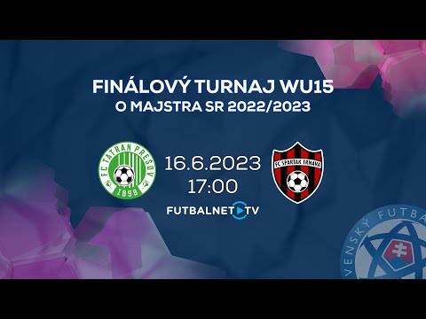 Finálový turnaj WU15 o majstra SR 2022/2023: 1.FC Tatran Prešov - FC Spartak Trnava