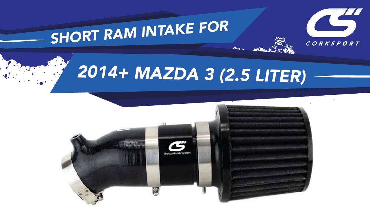 Short Ram Intake For 2014-2018 Mazda 6 (2.5 Liter)