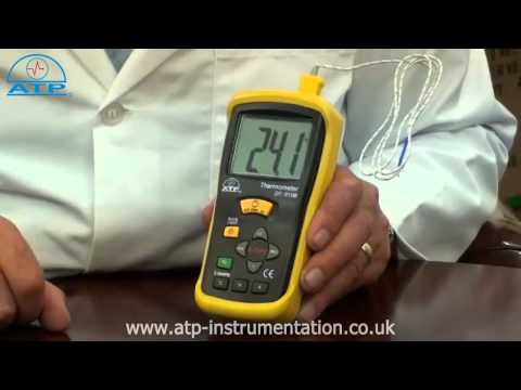 Single Input K-Type Thermometer | TK-610B | ATP Instrumentation