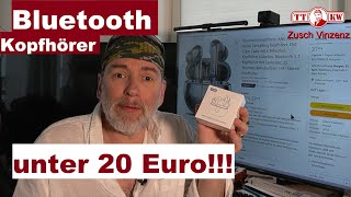 Günstiger geht´s nicht! ANC Bluetooth 5.3 Kopfhörer A80 Pro. Wireless Earbuds mit genialem Sound