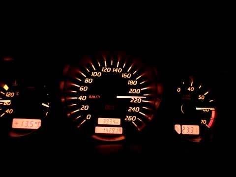 Mercedes SLK 320 0-250 km/h