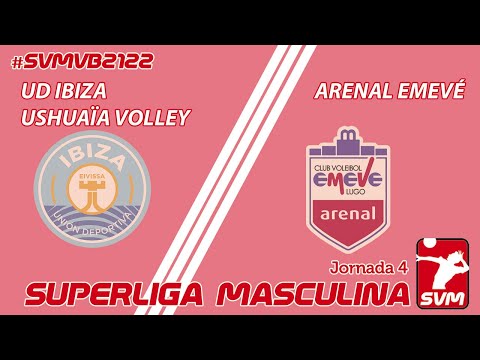 SVM2022 Jornada 3. UD Ibiza Ushuaïa Volley - Arenal Emevé