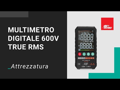 Multimetro digitale 600V - True RMS - 98-726