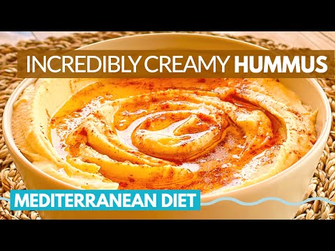 Favorite Secret Trick for Creamy Hummus | Thermomix easy mediterranean diet recipes