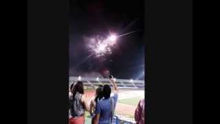 preview picture of video 'Ceremonia de Apertura - ODUCC Honduras 2013 - Fuegos Artificiales'