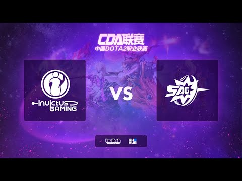 Invictus Gaming vs SAG, Chinese DOTA2 Professional Association, bo3, game 1 [Eiritel & Inmate]
