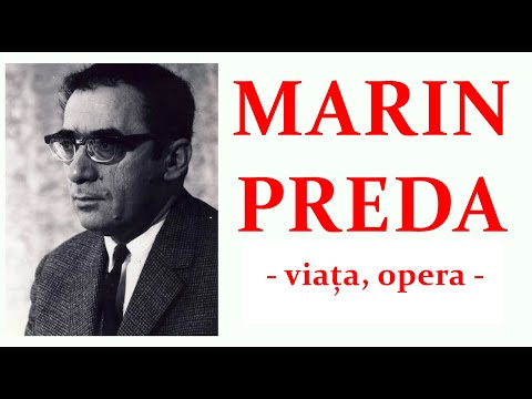 Marin Preda - life and work, the novel Morometii