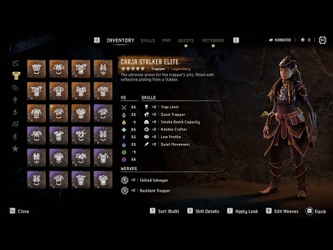 Horizon Forbidden West - Complete Edition (4K) - Gameplay Part 118 - All Legendry Weapon, Armor etc.