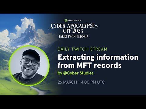 Cyber Apocalypse Day Finale | Extracting information from MFT records