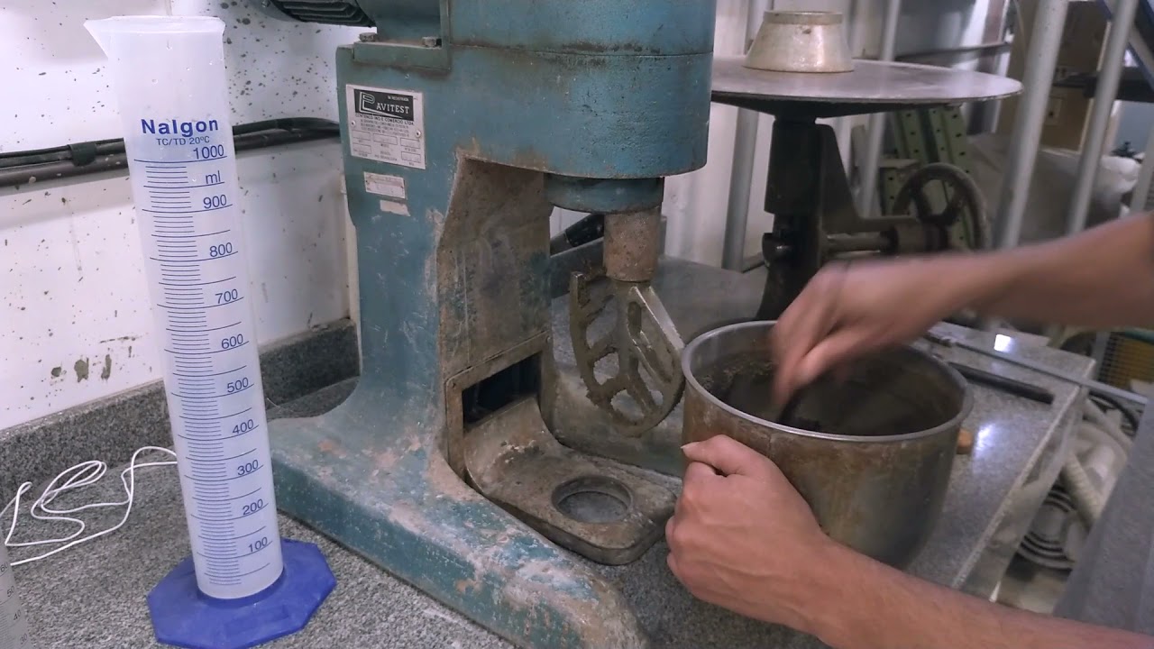 Prática 10: Argamassa - Ensaio