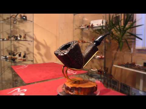 Brand new briar pipe PARONELLI panel freehand handmade -  eBay item number: 400872663923
