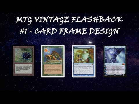 MTG Vintage Flashback #1 - Evolution of Magic's Card Frame