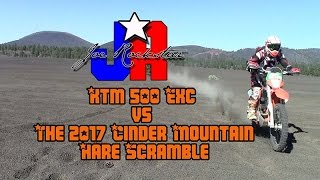 The KTM 500 EXC vs Cinders, AMRA Rd 1 THE RACE