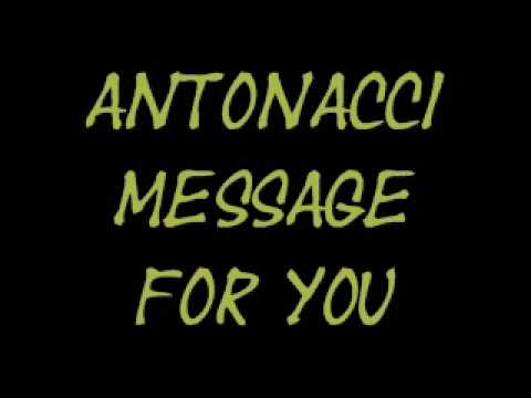 Antonacci - Message For You