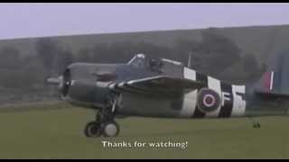 preview picture of video 'Grumman FM2 Wildcat - Duxford D-Day 70th Anniversary Airshow 2014'