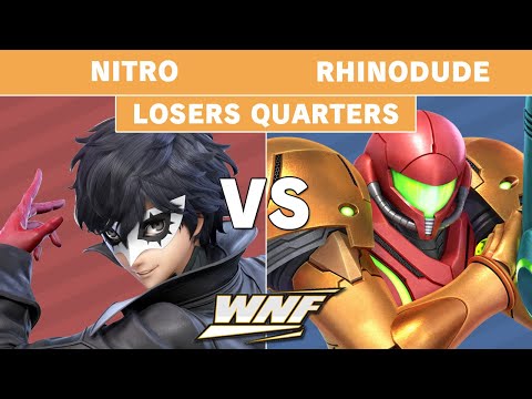 WNF EP10 - Nitro (Joker) Vs. Rhinodude (Samus) Losers Quarters - Smash Ultimate