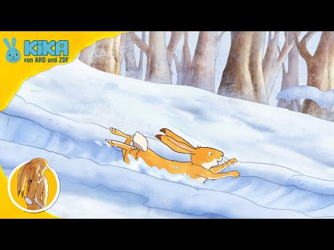 Die Schneerutsche | Weißt du eigentlich, wie lieb ich dich hab? | Mehr auf kikaninchen.de