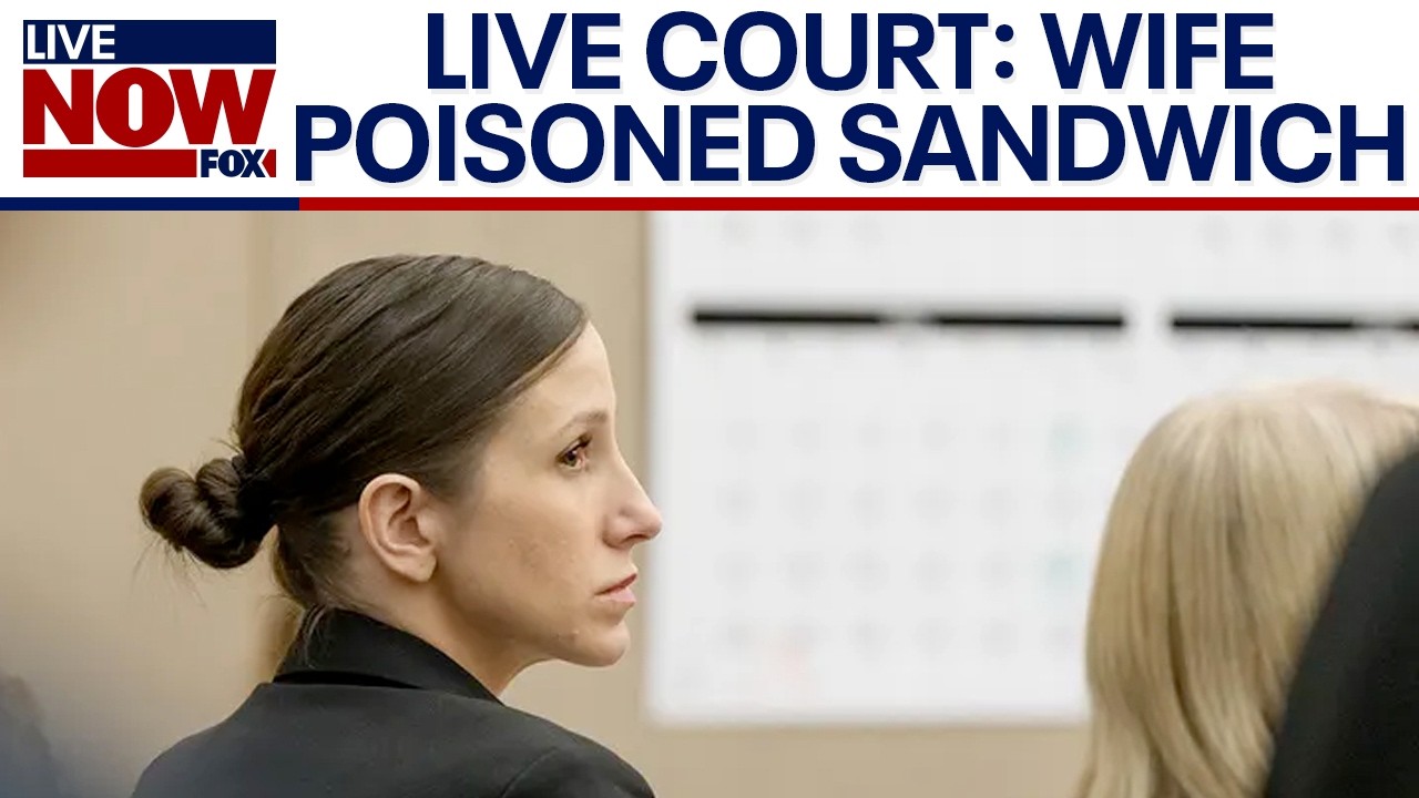LIVE COURT: Wife accused of poisoning husband with fentanyl sandwich
